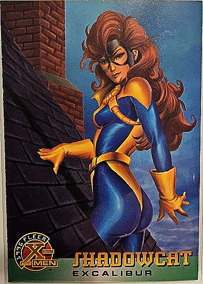 1995 Fleer Ultra X-Men Chromium #28 Shadowcat — front