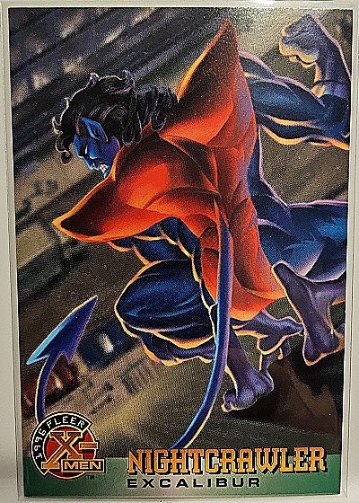 1996 Fleer X-Men #27 Nightcrawler — front
