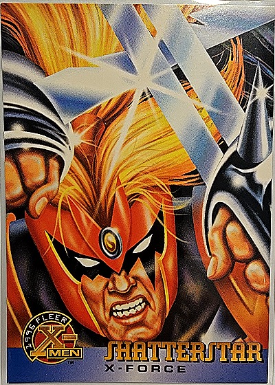 1996 Fleer X-Men #23 Shatterstar — front