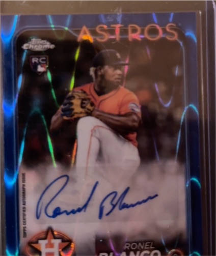 2024 Topps Chrome Update #245 Ronel Blanco — front