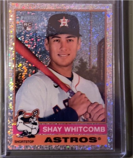 2025 Topps Heritage #362 Shay Whitcomb — front