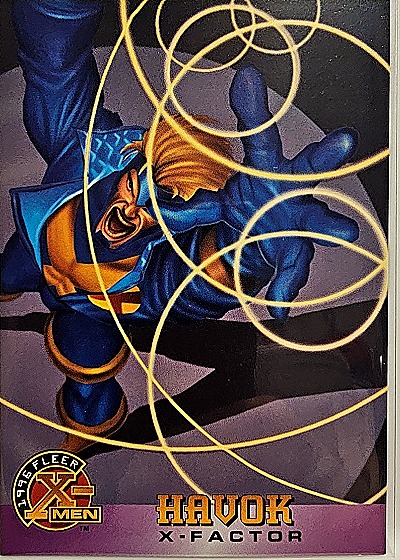 1996 Fleer X-Men #15 Havok — front