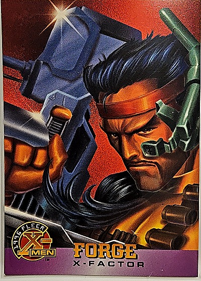 1996 Fleer Marvel X-Men #14 Forge — front