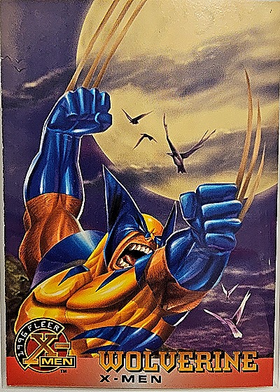1996 Fleer X-Men #13 Wolverine — front