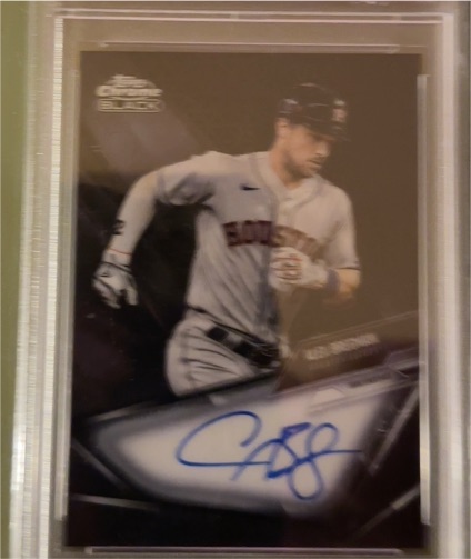 2021 Topps Chrome Black #CBA-CJA Christian Javier — front