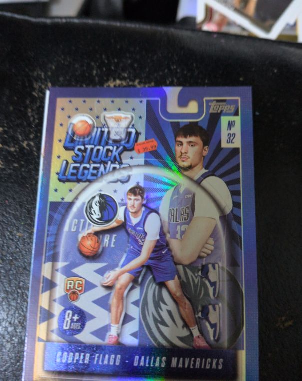 2025-26 Topps Limited Stock Legends #LST-1 Cooper Flagg — front