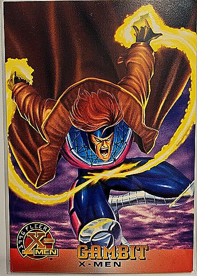 1995 Fleer X-Men #6 Gambit — front