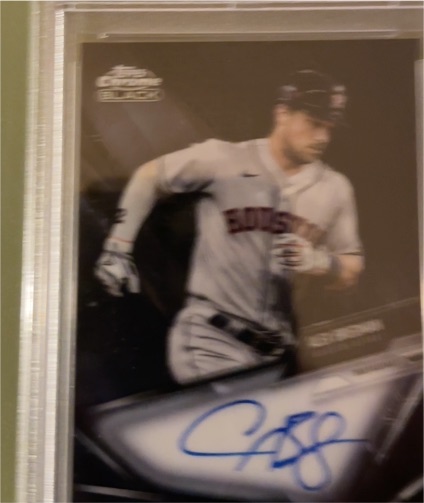 2021 Topps Chrome Black #RC AUTO Jesus Sanchez — front