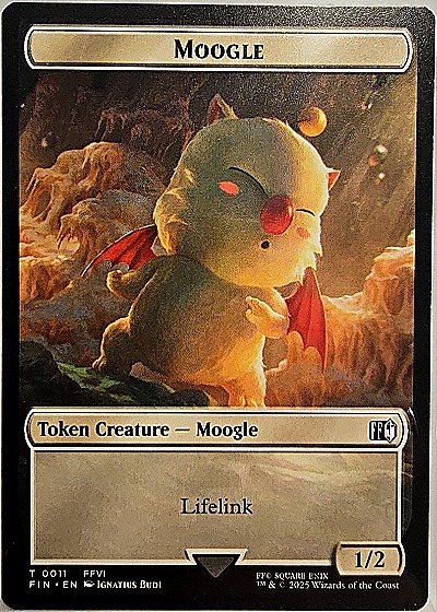 2025 Final Fantasy FIN #0011 Moogle — front