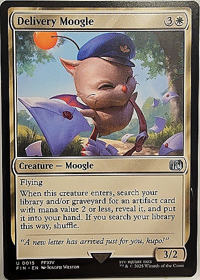2025 Final Fantasy #0015 Delivery Moogle — front