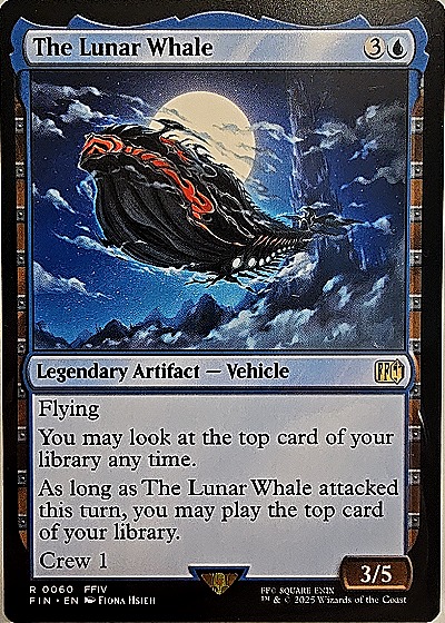 2025 Final Fantasy #60 The Lunar Whale — front