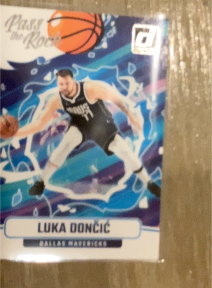 2024-25 Panini Donruss #10 Pass the Rock Luka Dončić — front