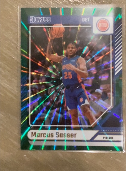 2024-25 Panini Donruss #9 Marcus Sasser — front