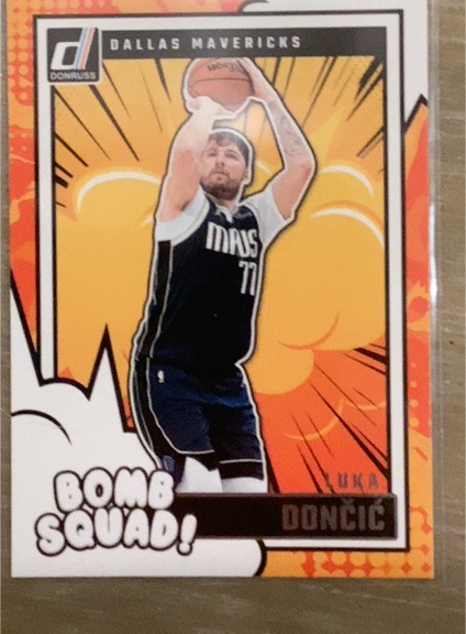 2024-25 Panini Donruss #16 Luka Doncic Bomb Squad — front