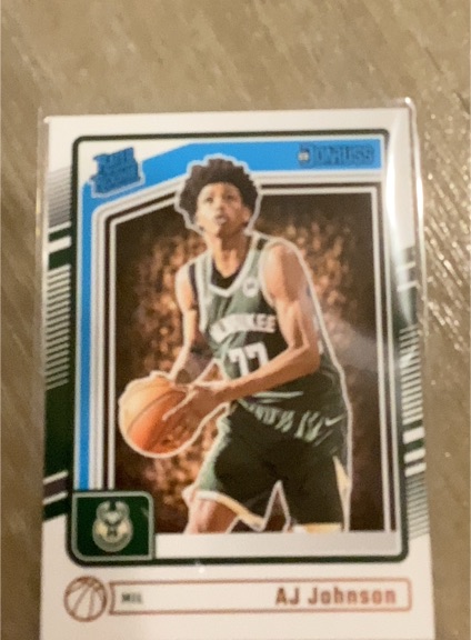 2024-25 Panini Donruss #222 AJ Johnson — front