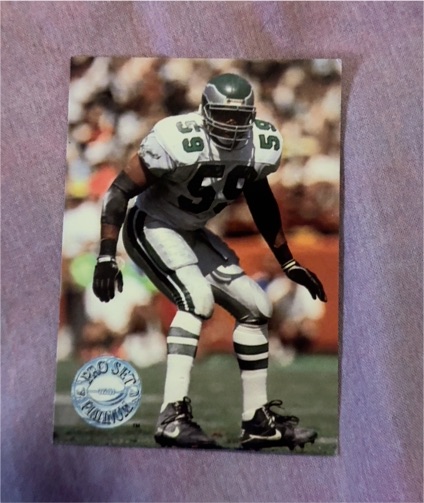 1991 Pro Set Platinum #216 Kevin Greene — front