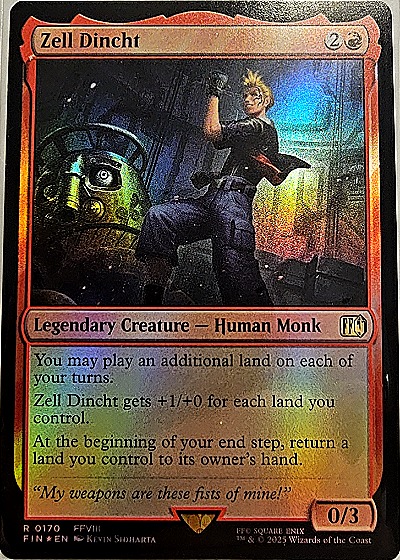 2025 Magic: The Gathering #170 Zell Dincht — front