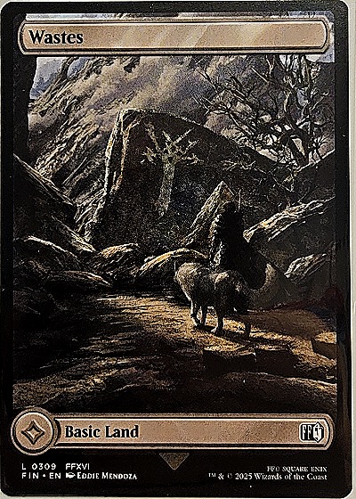 2025 Magic: The Gathering #309 Wastes — front