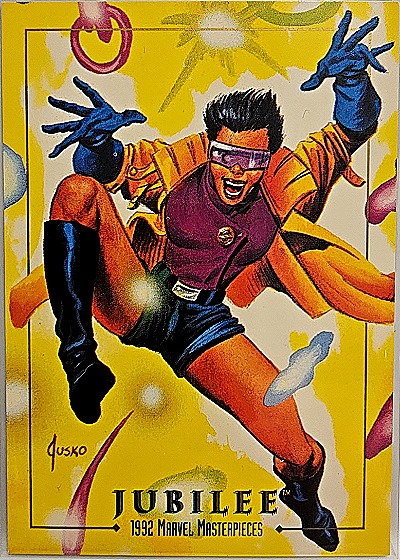 1992 Marvel Masterpieces Lost Marvels #LM-5 Jubilee — front