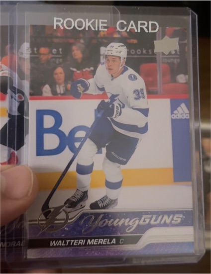 2023-24 Upper Deck Series 2 Young Guns #454 Waltteri Merela — front