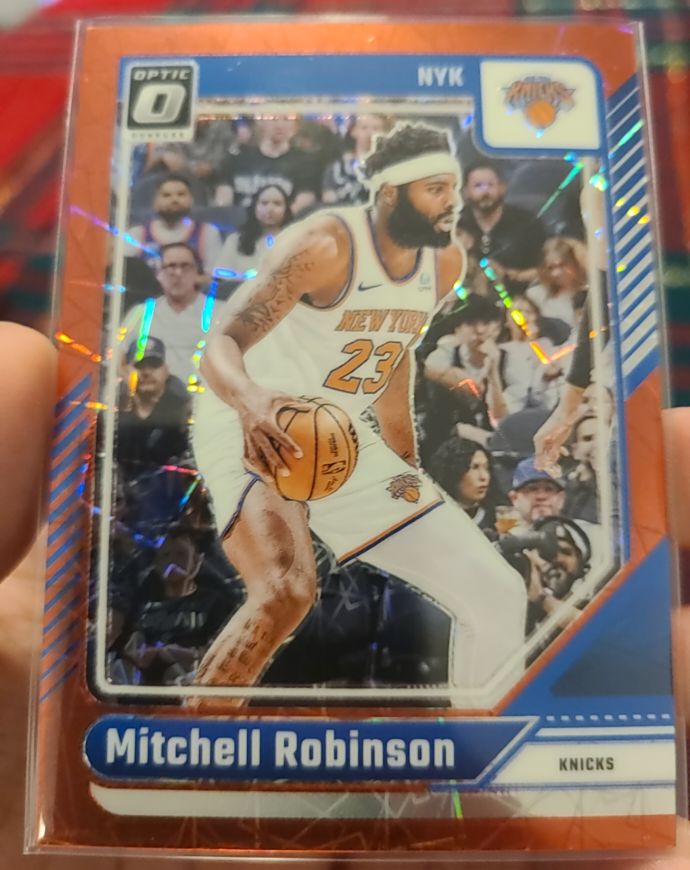 2024-25 Panini Donruss Optic #96 Mitchell Robinson — front