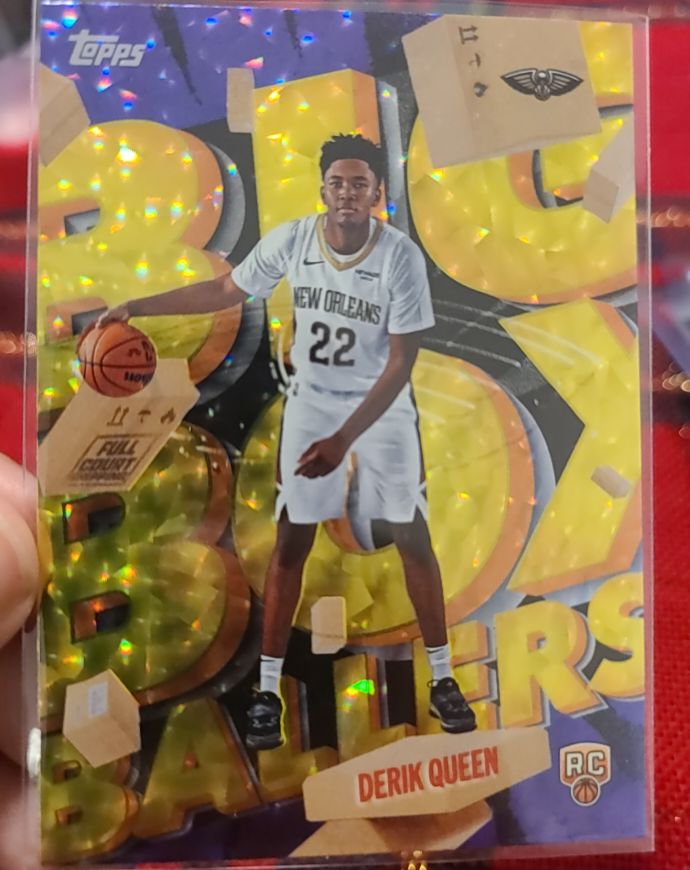 2025 Topps Big Box Ballers #BB-13 Derik Queen — front