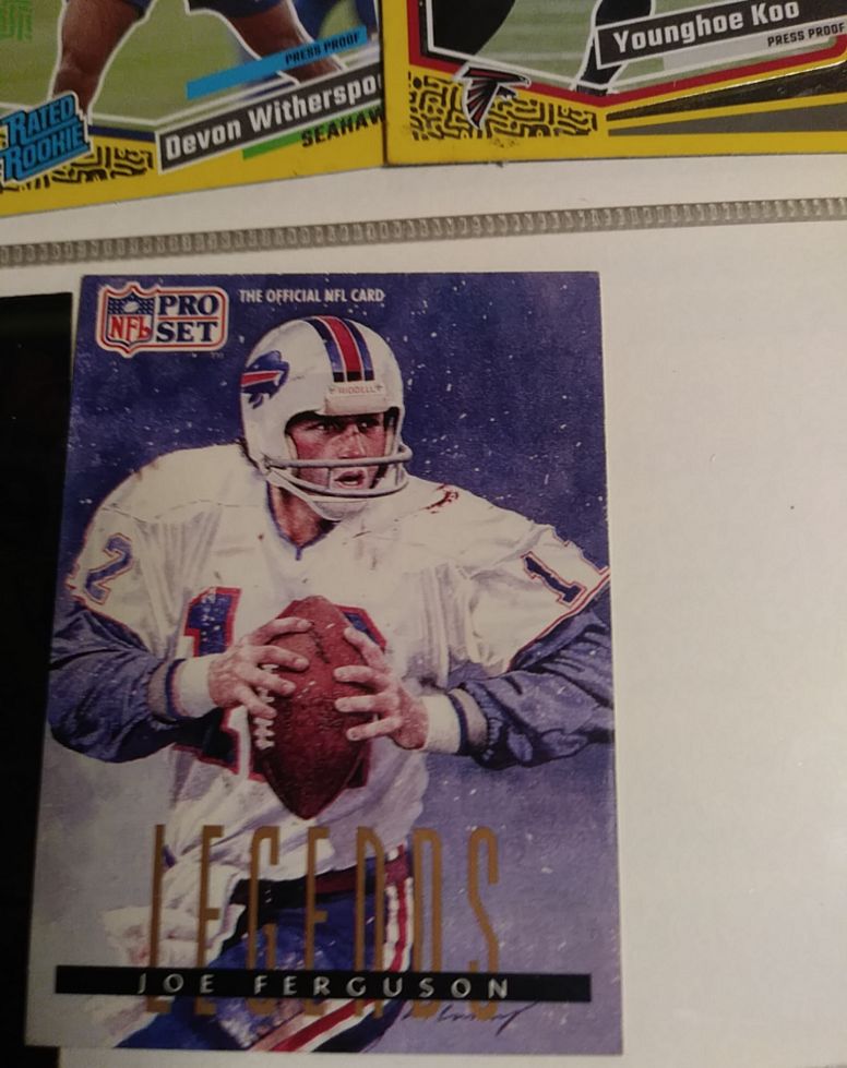1991 Pro Set #694 Joe Ferguson — front