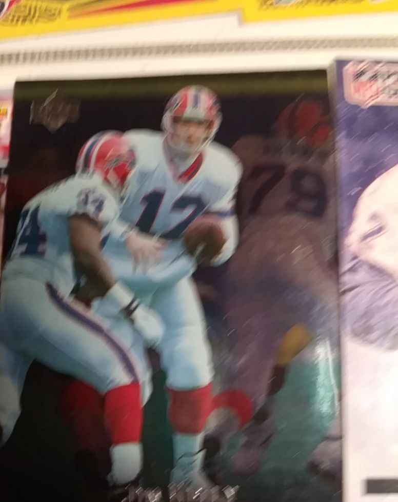 1996 Upper Deck Silver Collection #93 Jim Kelly — front