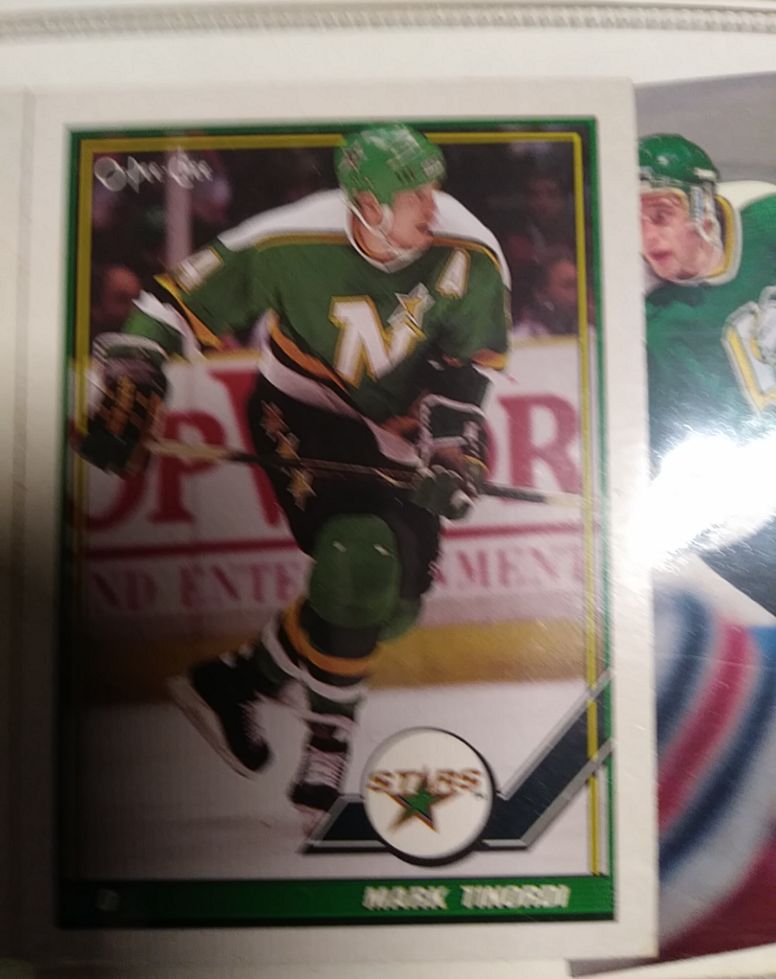 1991-92 O-Pee-Chee #308 Mark Tinordi — front