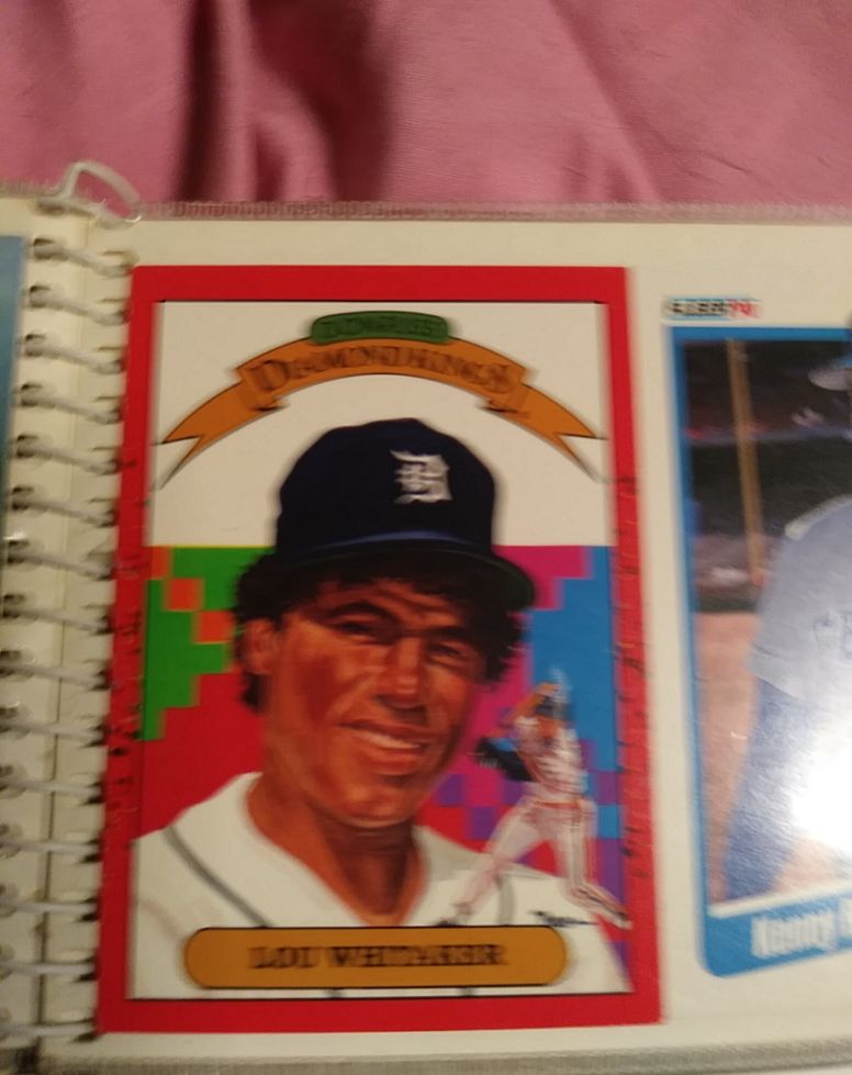 1988 Donruss #7 Lou Whitaker Diamond Kings — front