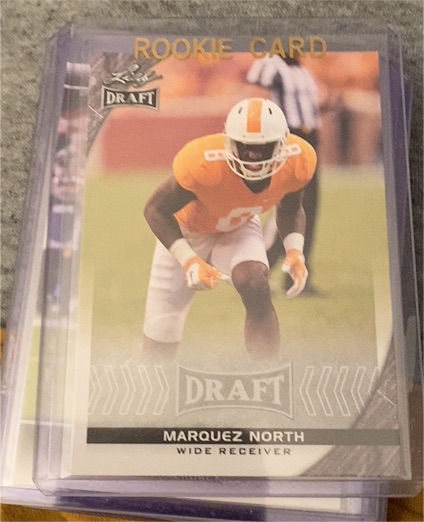 2016 Leaf Draft Rookie Card Marquez North — front