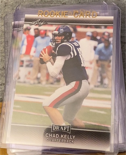 2017 Leaf Draft #10 Chad Kelly — front
