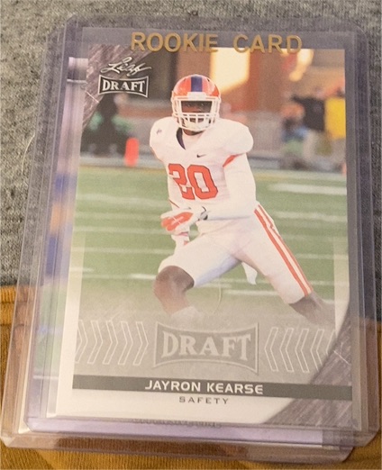 2016 Leaf Draft #38 Jayron Kearse — front