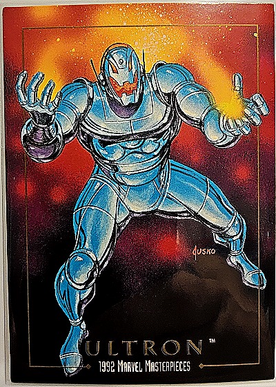 1992 SkyBox Marvel Masterpieces #98 Ultron — front