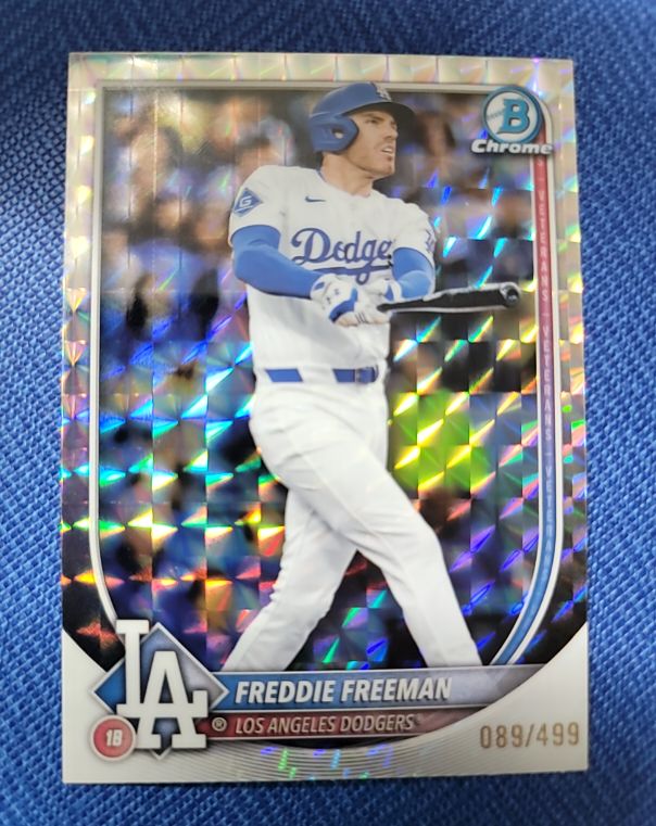 2025 Bowman Chrome #33 Freddie Freeman — front