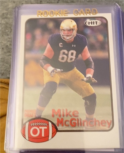 2018 Sage Hit #78 Mike McGlinchey — front