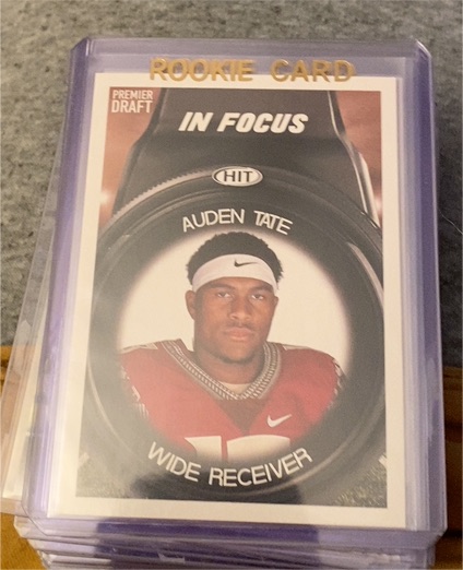 2018 Sage Hit In Focus #48 Auden Tate — front