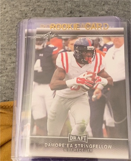 2017 Leaf Draft Damore'ea Stringfellow Rookie Card — front