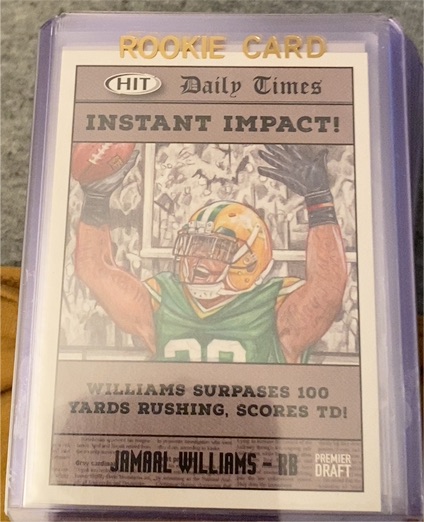 2018 Sage Hit #65 Jamaal Williams — front