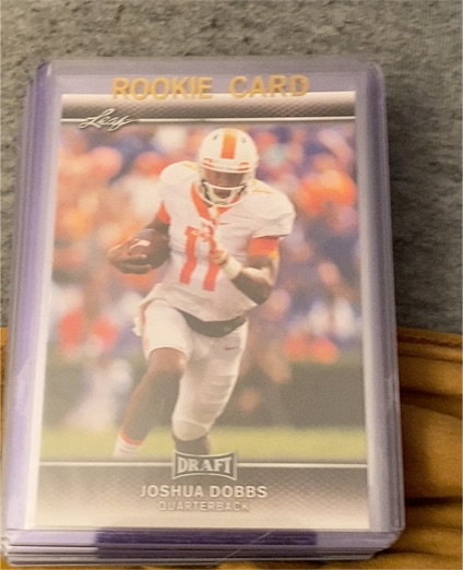 2024 Leaf Draft Joshua Dobbs Rookie Card — front