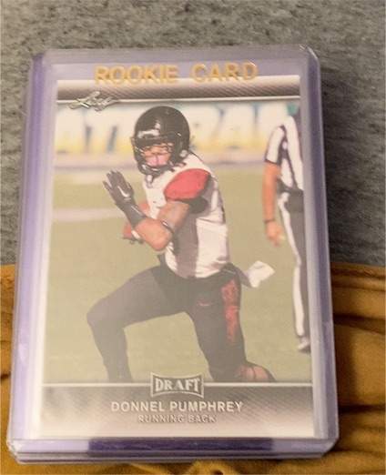 2017 Leaf Draft #28 Donnel Pumphrey — front
