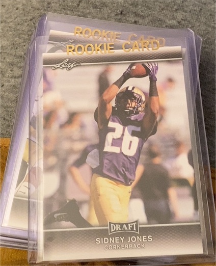 2017 Leaf Draft Sidney Jones Rookie Card — front