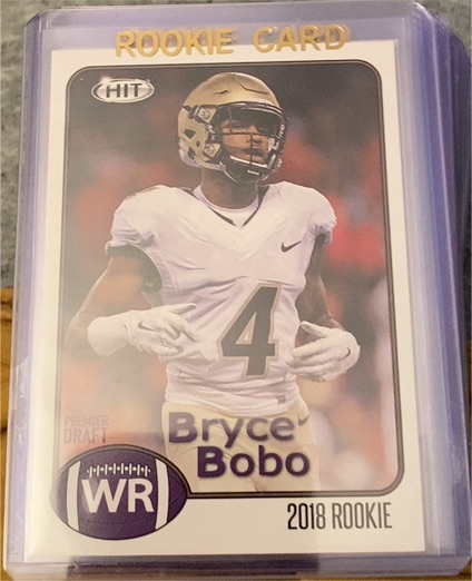 2018 Sage Hit #107 Bryce Bobo — front