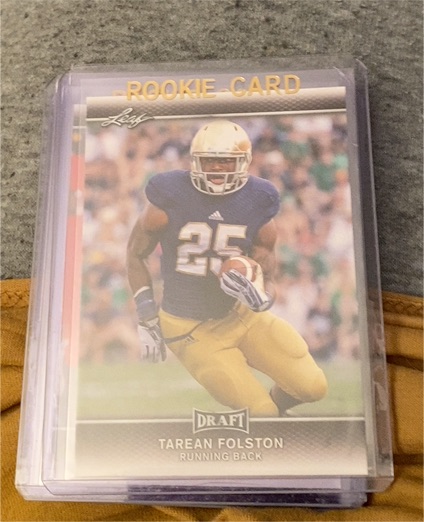 2017 Leaf Draft #SP-TF1 Tarean Folston — front