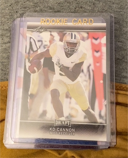 2017 Leaf Draft #47 KD Cannon — front