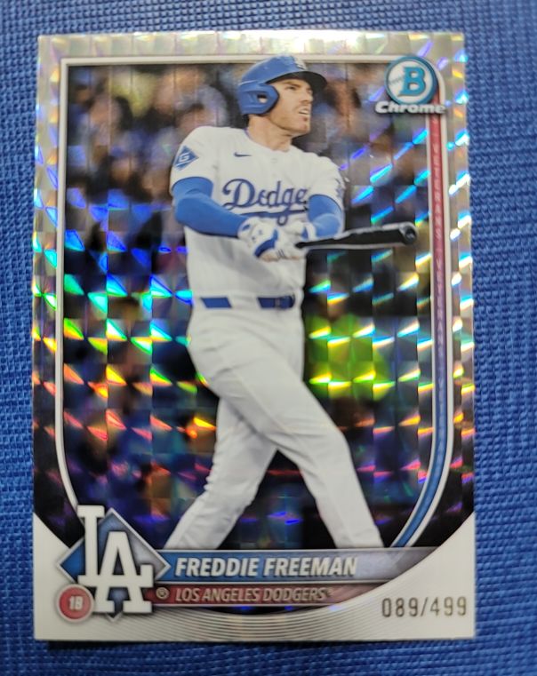 2025 Bowman Chrome #33 Freddie Freeman — front