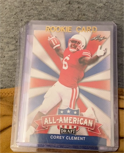 2017 Leaf Draft All-American #AA-05 Corey Clement — front