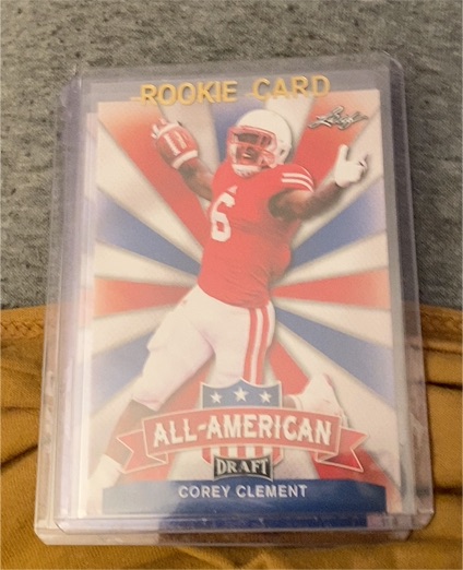 2017 Leaf Draft All-American #AA-05 Corey Clement — front