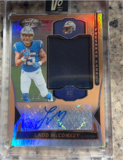 2024 Panini Certified #FMS-LMY Ladd McConkey — front