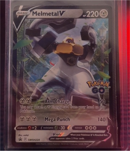 2022 Pokémon SWSH224 Melmetal V — front
